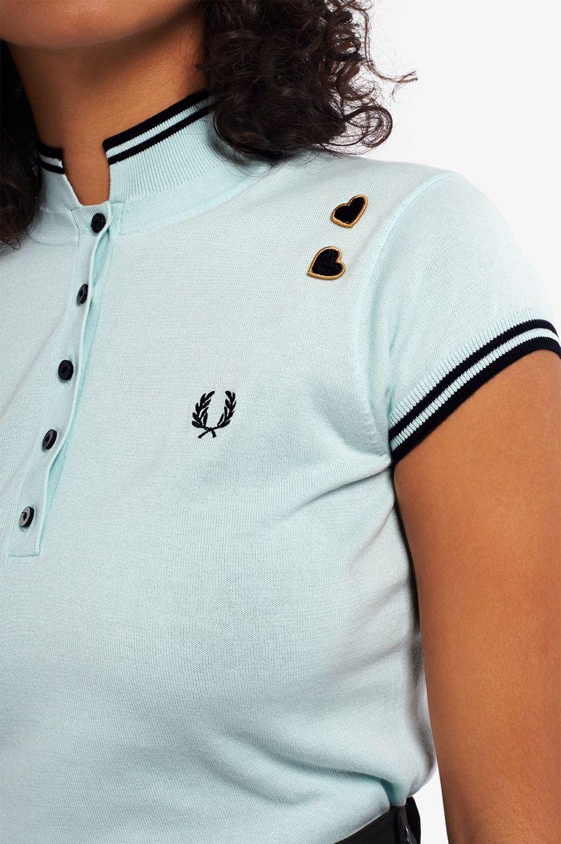 Blue Fred Perry SK3004 Women's Knitwear | PH 1928QMAZ